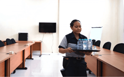 Jasa Kebersihan Kantor Bulanan dengan Tenaga Kebersihan Profesional