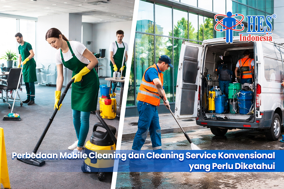 Perbedaan Mobile Cleaning dan Cleaning Service Konvensional