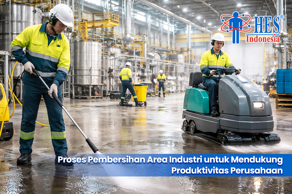 Proses Pembersihan Area Industri untuk Mendukung Produktivitas Perusahaan