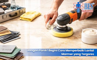 Cara Memperbaiki Lantai Marmer yang Tergores