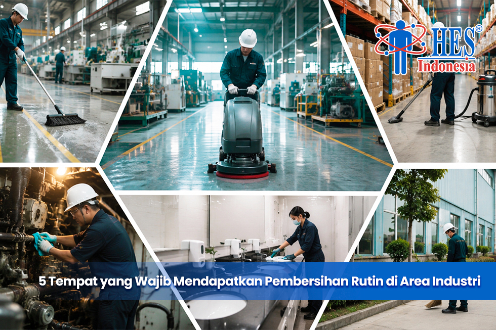 5 Tempat yang Wajib Mendapatkan Pembersihan Rutin di Area Industri