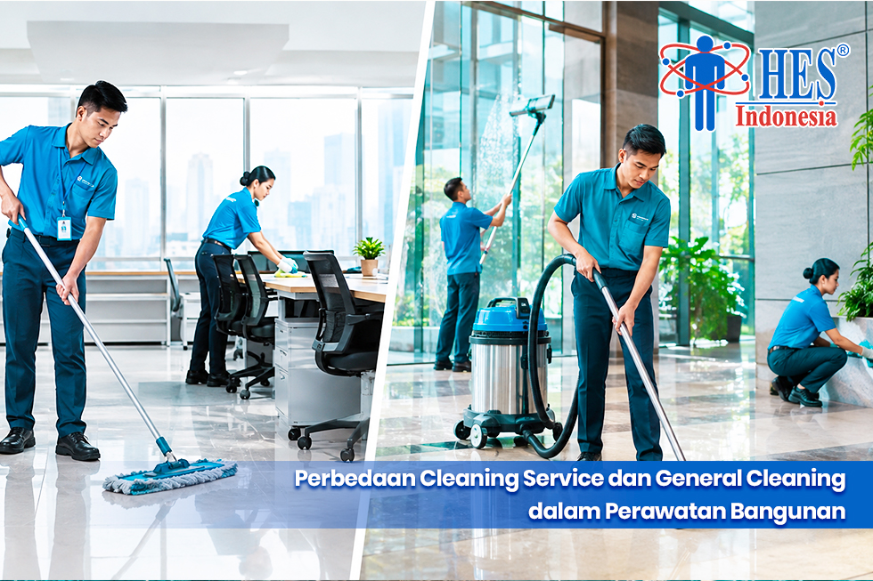 Perbedaan Cleaning Service dan General Cleaning dalam Perawatan Bangunan